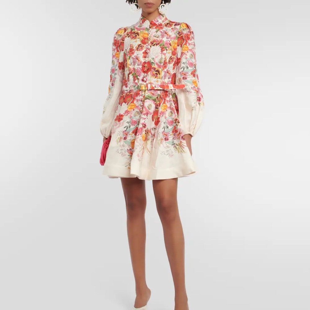 ZIMMERMANN
Wonderland floral linen minidress